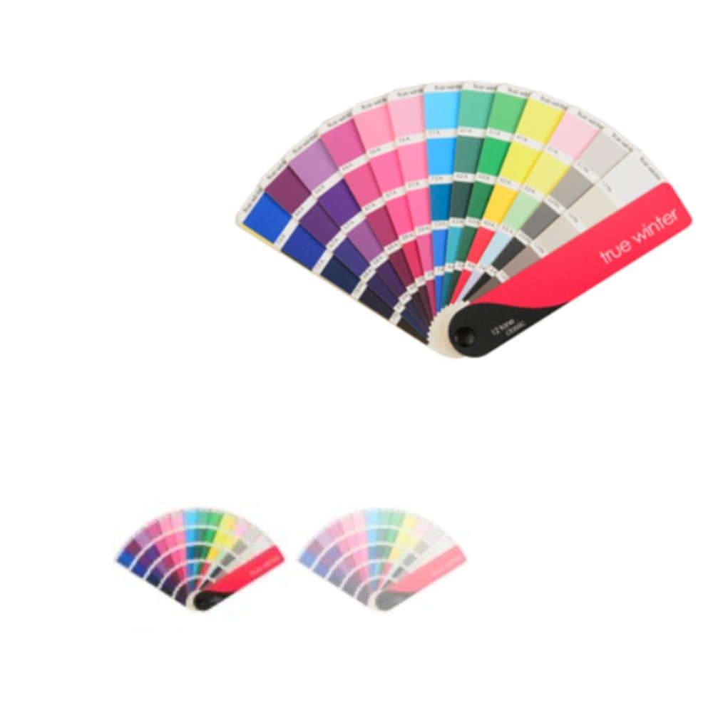 TRUE WINTER PALETTE – CLASSIC - COLOR FAN